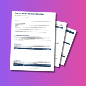 Social Media Strategy Template